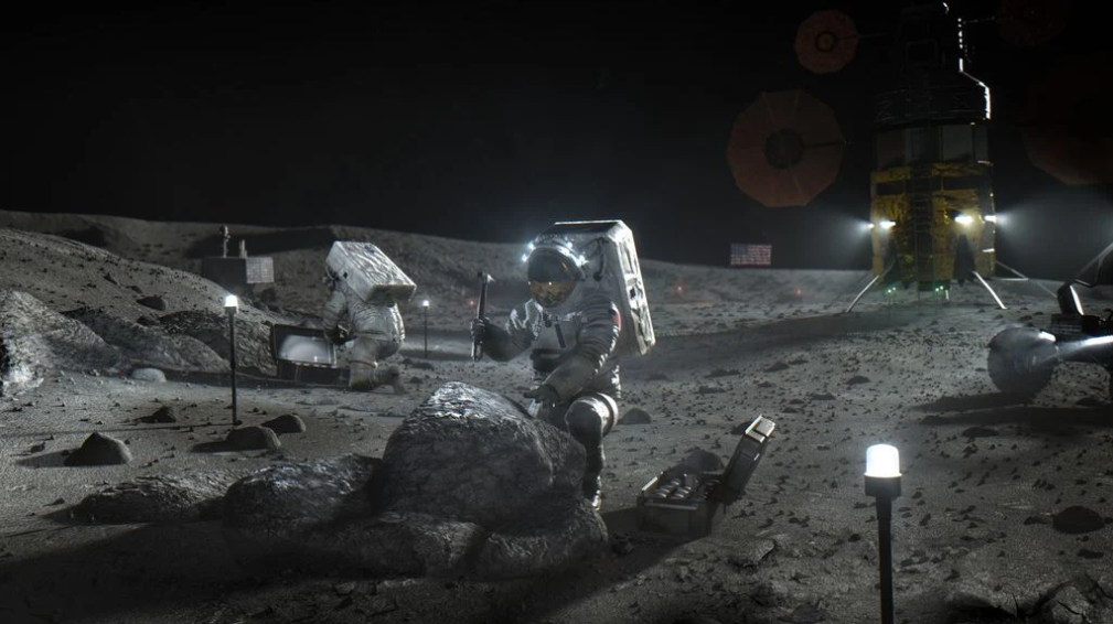 Brasil na lua com a NASA.